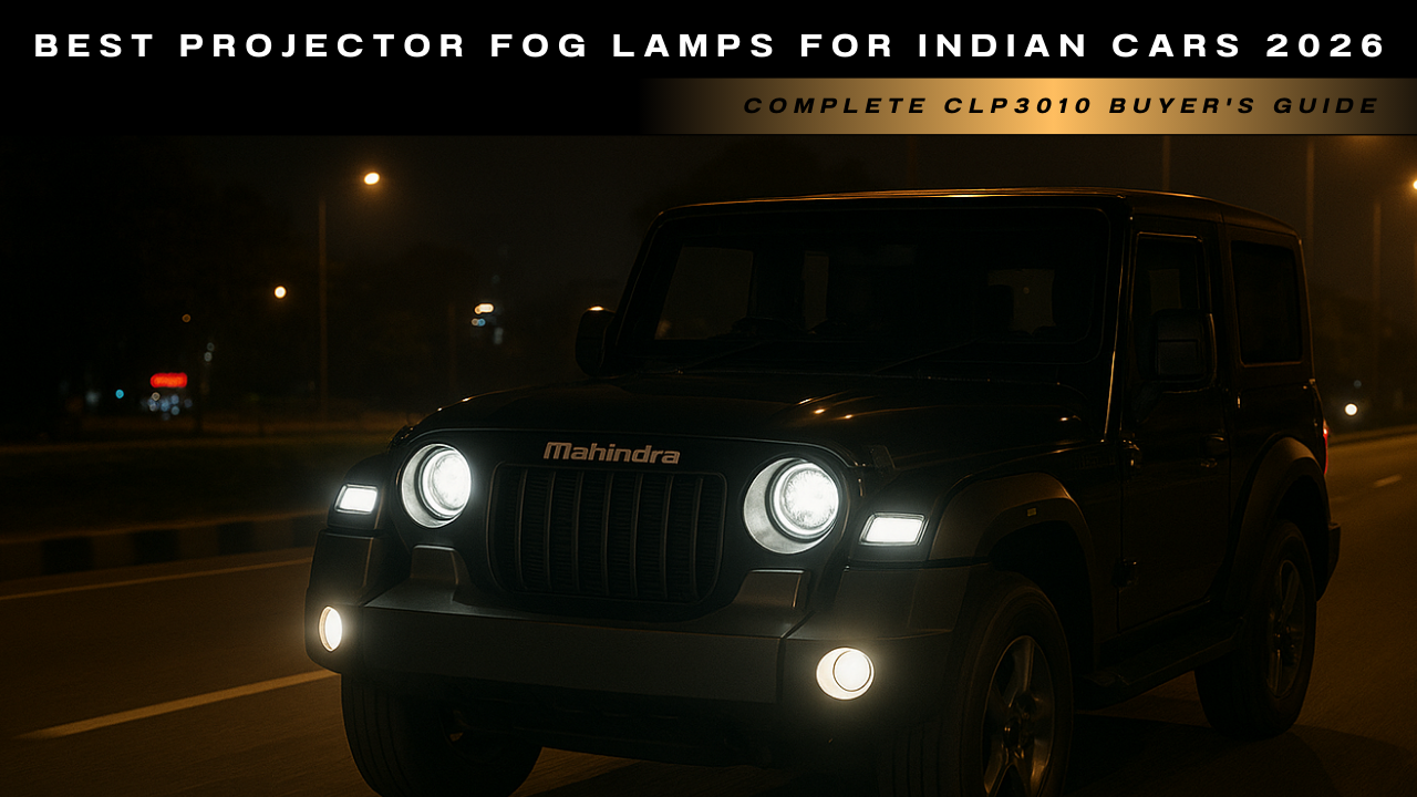 Best Projector Fog Lamps for Indian Cars 2026: Complete CLP3010 Buyer's Guide