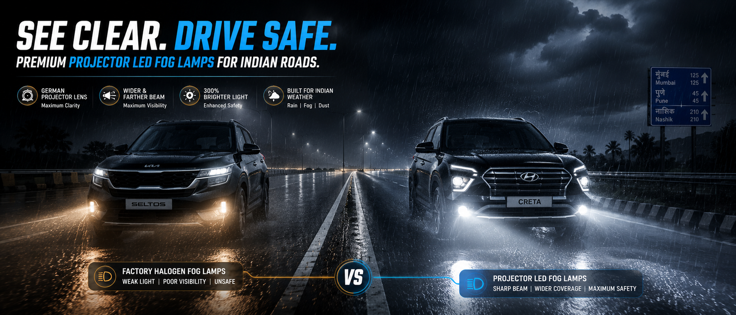 Best H11 LED Fog Lamp for Seltos & Creta — India 2026 Guide