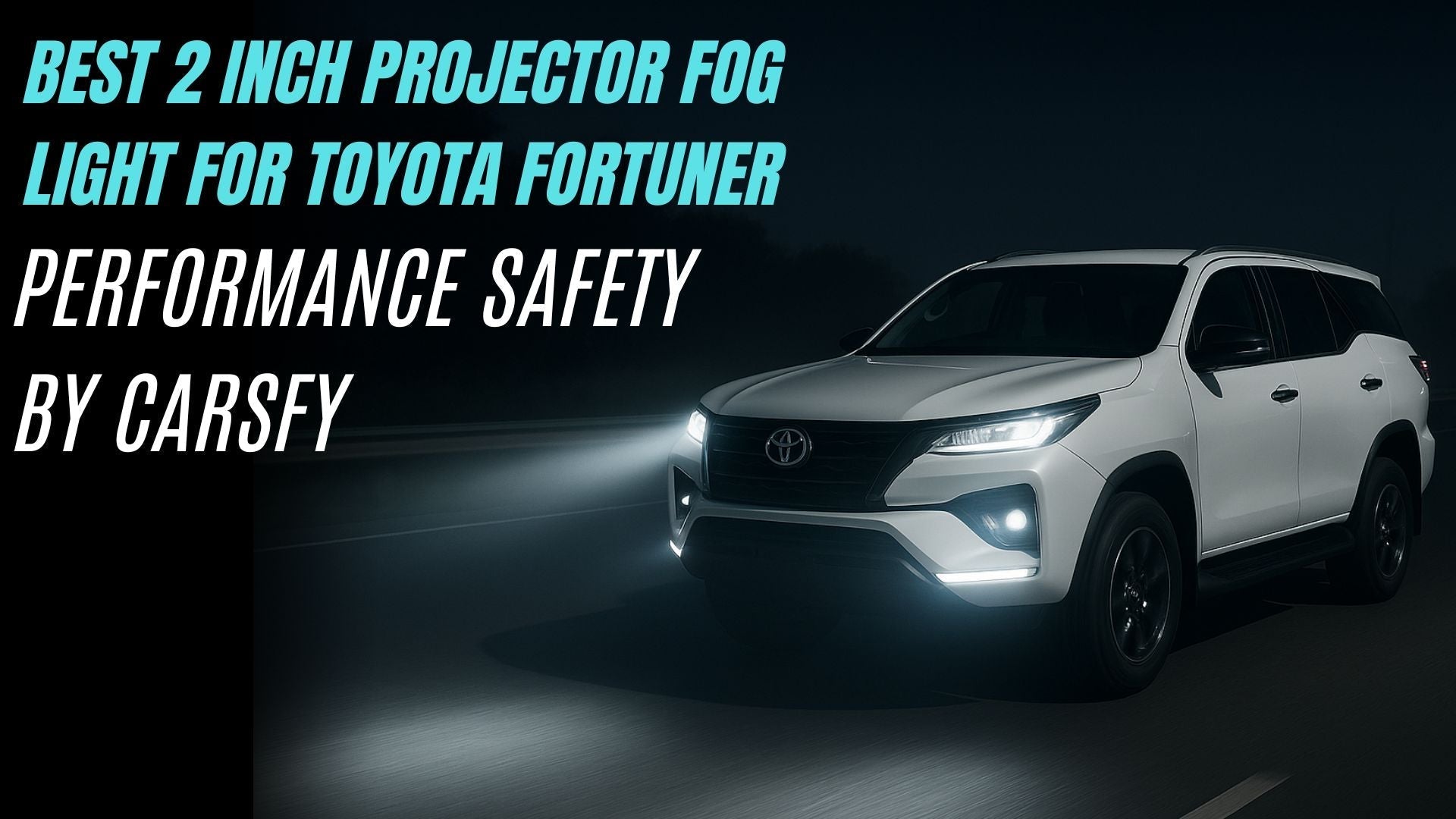  2 inch Projector Fog Light For Toyota Fortuner